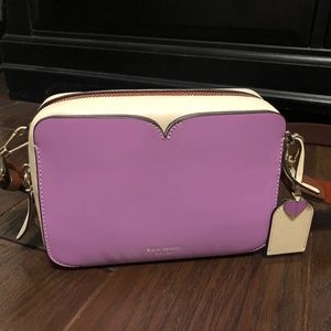 Kate Spade Purple Camera Bag Purse